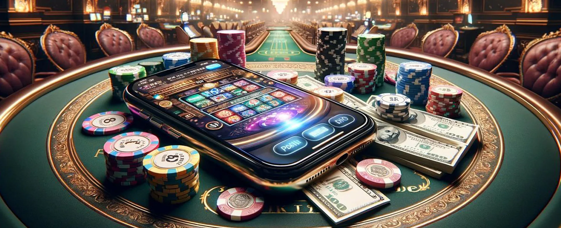 Dynamic scene representing taya777 link's premier online casino and sports betting platform